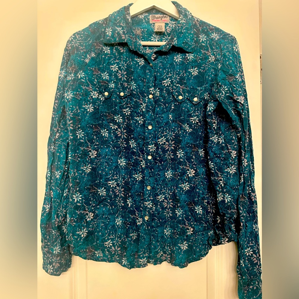 Wanglers large button down (Dec4)